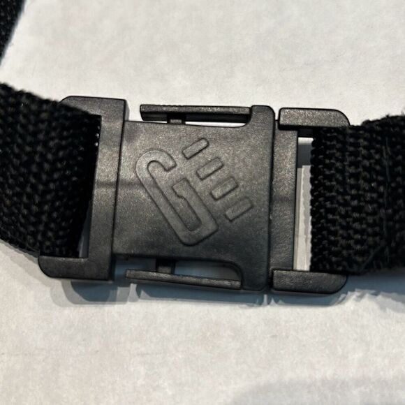 Vtg Gitano Sport Collection Belly Bag 80s 90s Fanny Waist Pack Blue Large Zip Po - Picture 3 of 6